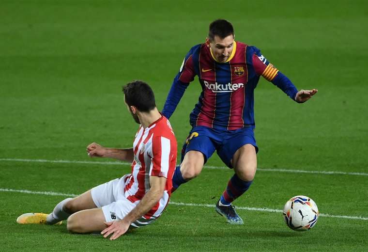 Messi será titular este miércoles ante Sevilla. Foto. AFP