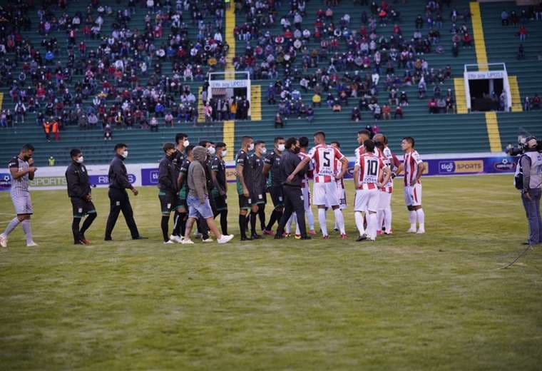 Oriente debió jugar con Independiente el 10 de marzo en Sucre. Foto: APG