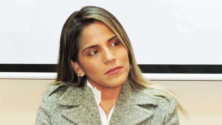 Carolina Ribera Áñez, hija de la expresidenta Áñez. Foto: internet