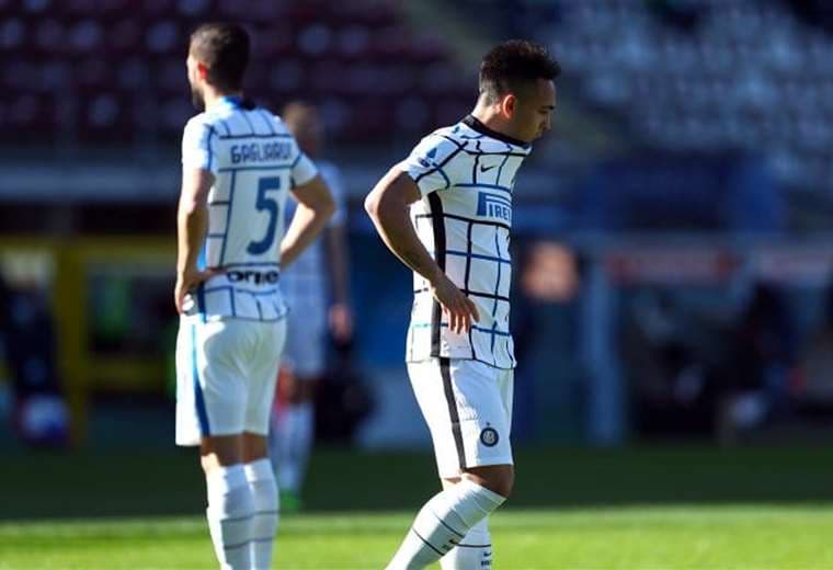 El partido del Inter de Milán fue suspendido. Foto: Internet 
