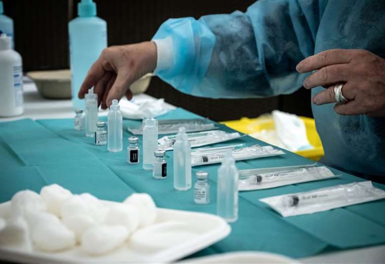 Vacunas anticovid. Foto AFP 