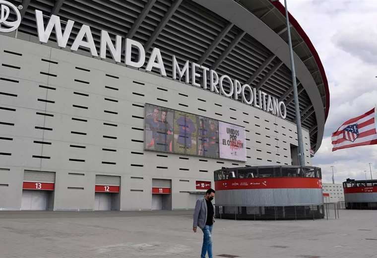 Estadio Wanda Metropolitano. Foto: AFP