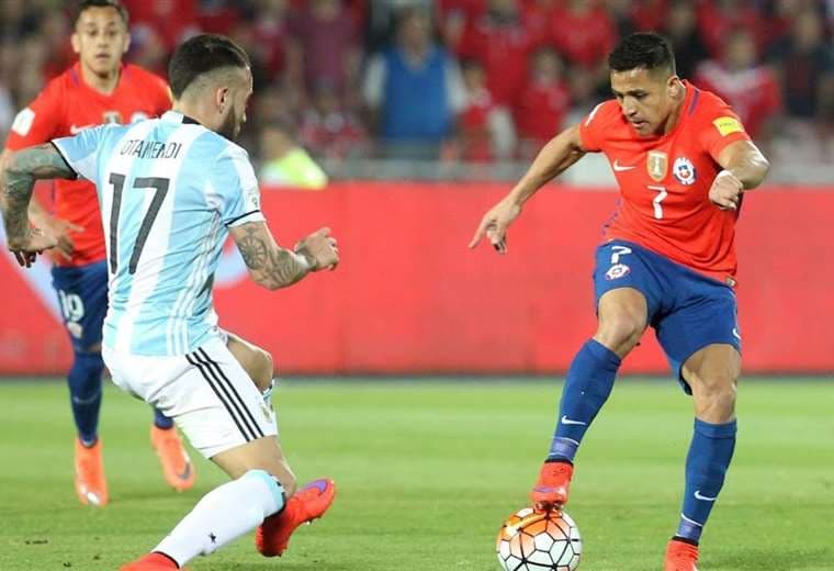 En las eliminatorias a Rusia 2018, Argentina le ganó (1-0) a Chile de local. Internet