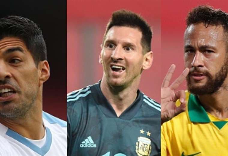Suárez, Messi y Neymar están para jugar con sus selecciones. Foto: Internet