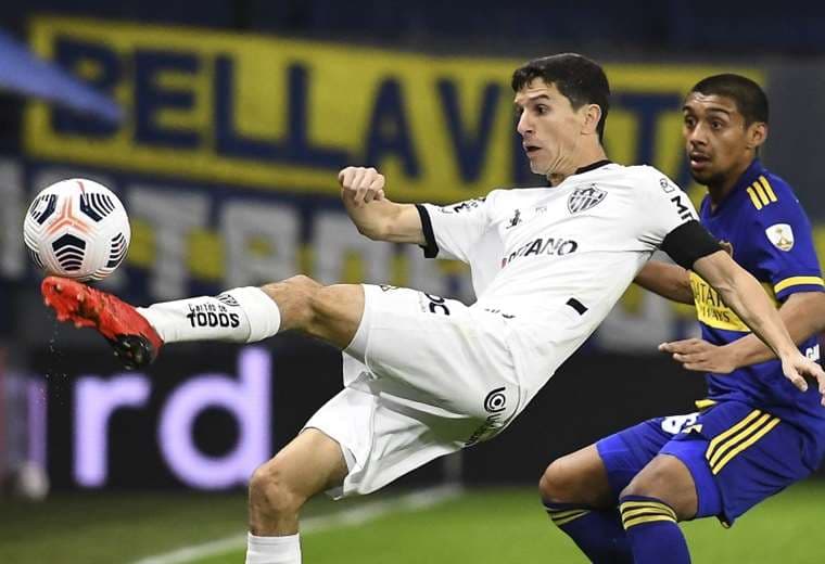 Boca no pudo ganar en casa ante Atlético Mineiro. Foto: AFP