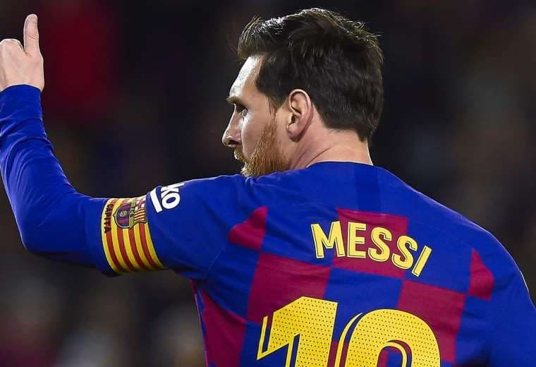 ¿Será que Messi da el OK para quedarse? Foto: Internet