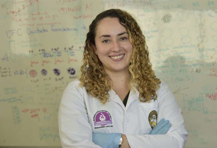 La científica Natalia Montellano