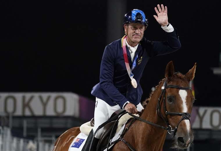Andrew Hoy, jinete olímpico australiano. Foto: AFP