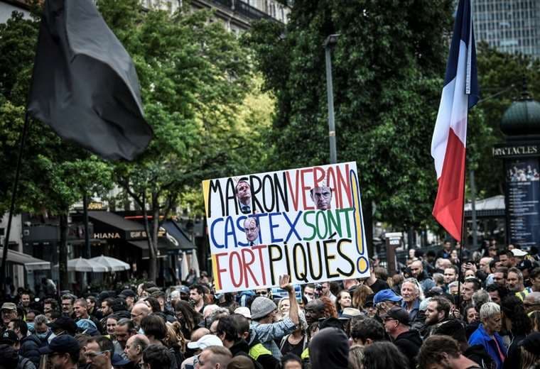 Las protestas en Francia congregan cada vez más personas