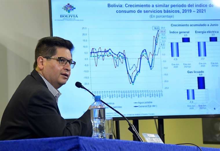 El ministro Marcelo Montenegro relievó el desempeño de la economía 
