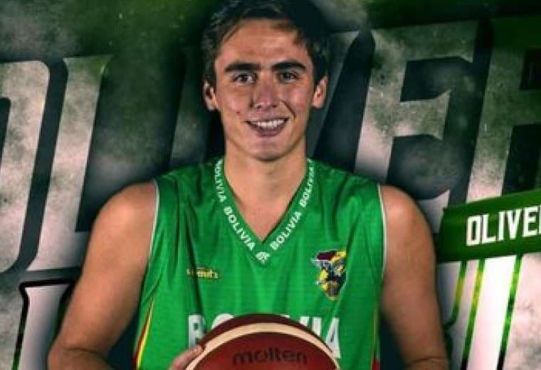 Oliver Harri es jugador de la selección boliviana de básquet. Foto: Internet