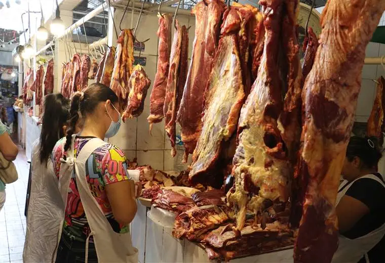 El Gobierno pretende hacer bajar el precio de la carne en Santa Cruz/Foto: EL DEBER