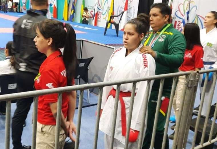 Nazira Aponte durante los Juegos Suramericanos en Asunción. Foto: Feboka