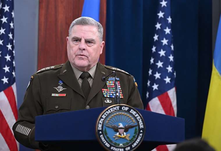 General Mark Milley, jefe del Estado Mayor de Estados Unidos. Foto. AFP