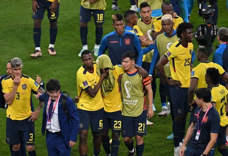 Ecuador fue eliminada de la Copa del Mundo en primera fase. Foto: AFP