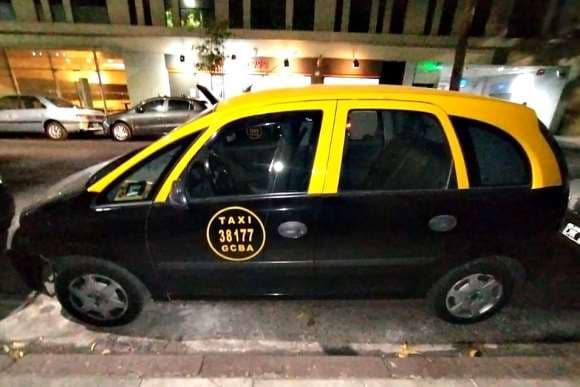Taxi del agresor al fan de Coldplay