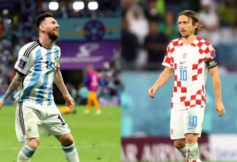 Messi y Modric son las estrellas de sus respectivas selecciones. Foto: Internet