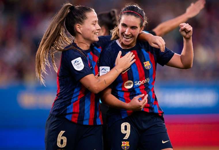 Barcelona con paso firme en la Champions Femenina