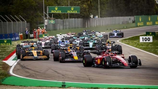 Imagen de una competencia F1. Archivo