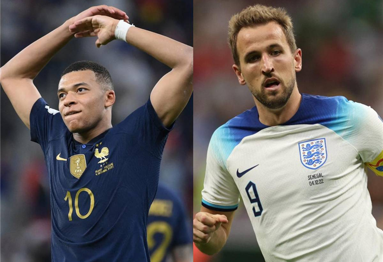 Mbappé y Kane, cartas de gol en Francia e Inglaterra. Foto. Internet 