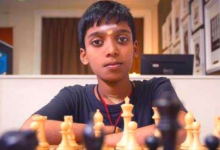 Rameshbabu Praggnanandhaa es Gran Maestro desde los 12 años. Foto: Internet