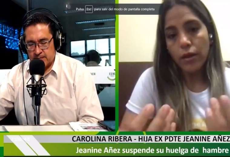 Carolina Ribera en EL DEBER Radio