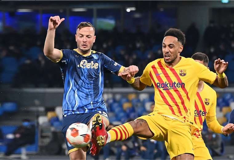 El Barcelona venció al Nápoles y se hizo un espacio en octavos de final | AFP