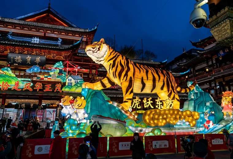 Celebración del Año del Tigre     
