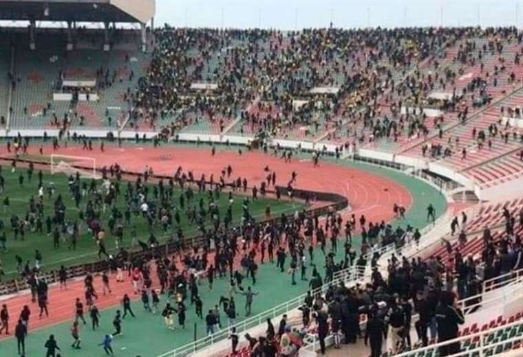 La violencia entre aficionados en el fútbol de Marruecos preocupa. Foto: Internet
