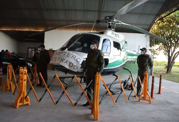 En el operativo se secuestrados dos helicópteros y se destruyó una fabrica de drogas.  