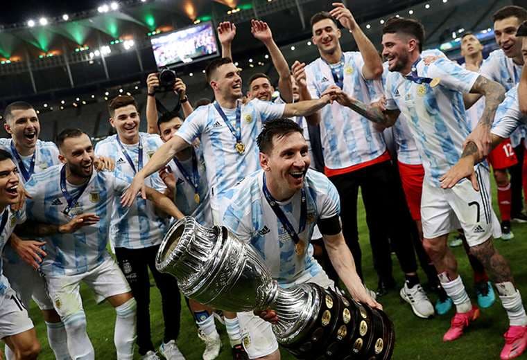 Argentina fue el campeón de la Copa América 2021. Foto: Internet