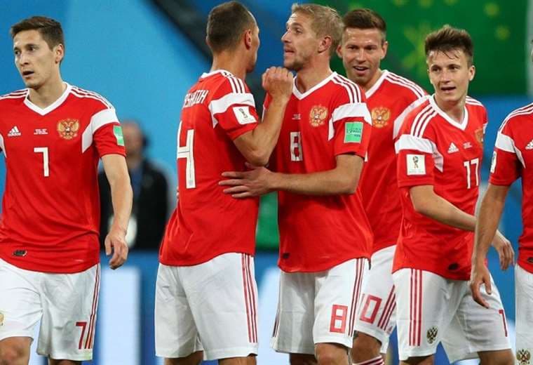 La selección de Rusia busca clasificarse el Mundial Catar 2022. Foto: Internet