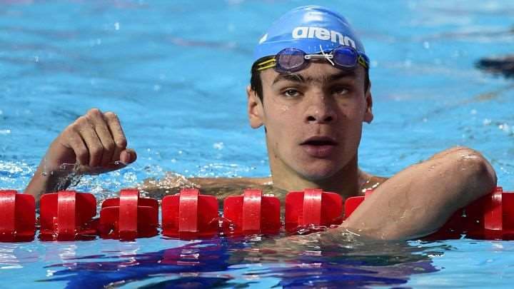 Evgeny Rylov, nadador ruso. Foto: Internet