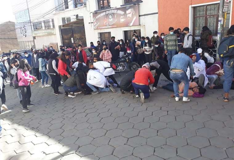 Cuatro personas perdieron la vida a causa de a detonación en Potosí/Foto APG