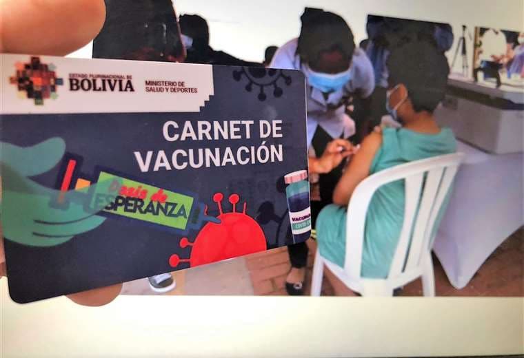 Carnet de vacunación/ Foto: internet