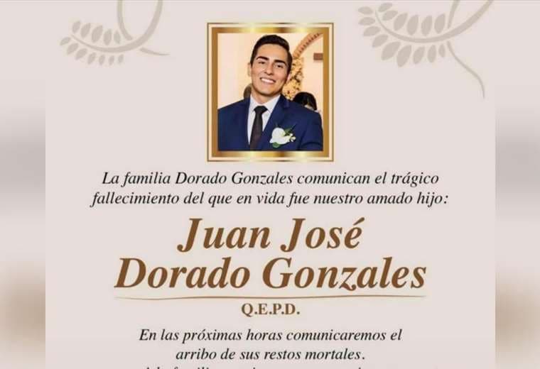Juan José Dorado estaba desaparecido desde el 7 de julio 