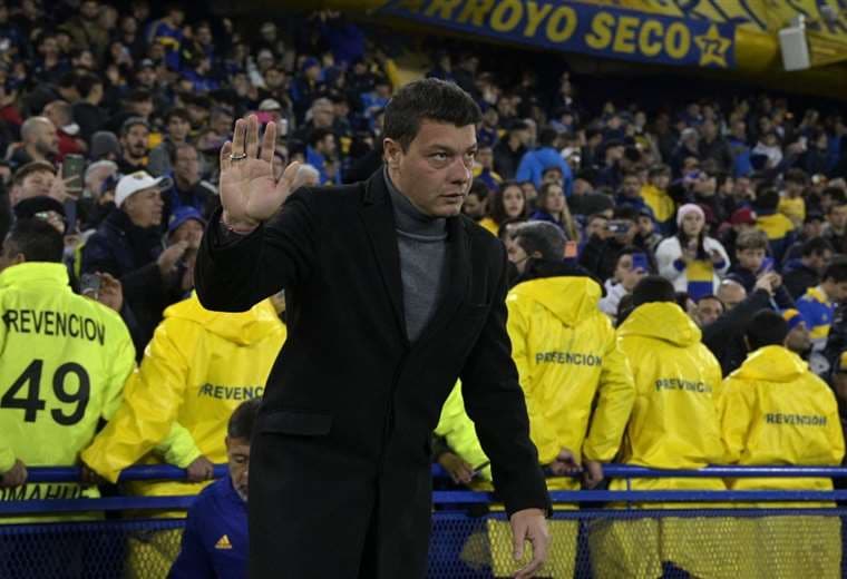 Sebastián Battaglia dejó de ser entrenador de Boca Juniors. AFP