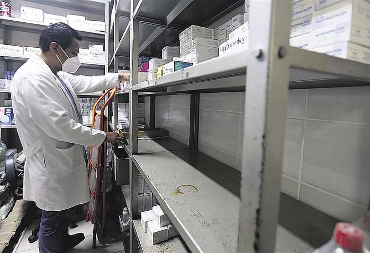 Falta de medicamentos en hospitales municipales cruceños/Foto: Ricardo Montero