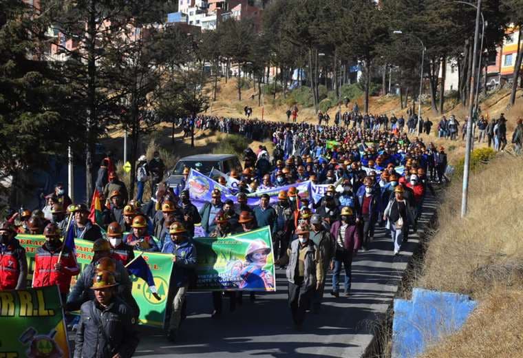 Marcha del MAS en La Paz I APG Noticias.