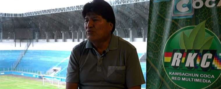 Evo Morales ya empieza a perfilar su programa de campaña electoral