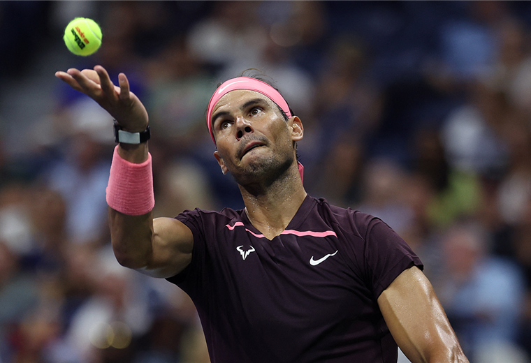 Rafael Nadal, tenista español. Foto. AFP