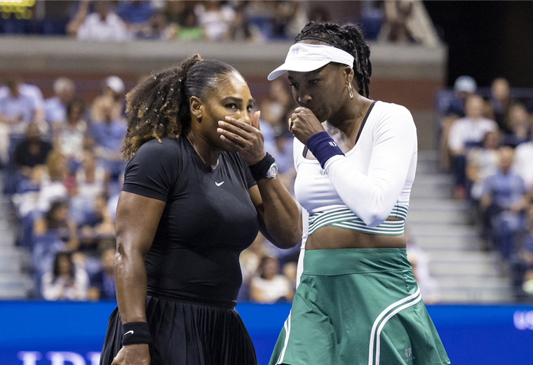 Las hermanas Williams fueron eliminadas del US Open. Foto. AFP