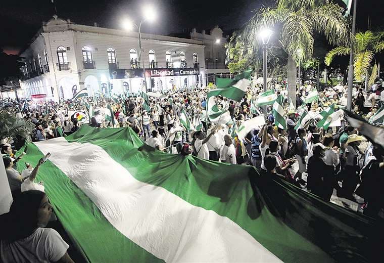 Santa Cruz es el epicentro de las protestas opositoras. Foto: J. Gutiérrez