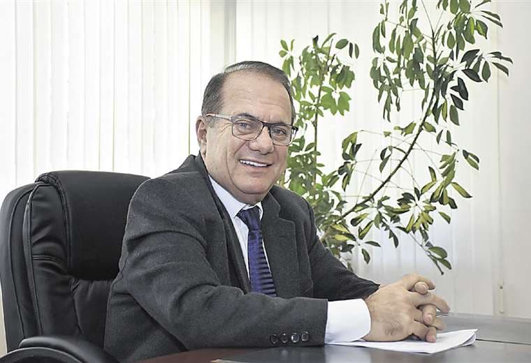 Luis Barbery, presidente de la Confederación de Empresarios Privados de Bolivia (CEPB)