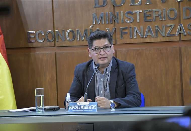Montenegro, ministro de Economía de Bolivia. Foto: MEFP