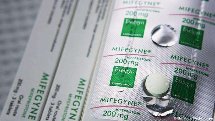 El fármaco abortivo Mifepristona, también conocido como RU486.