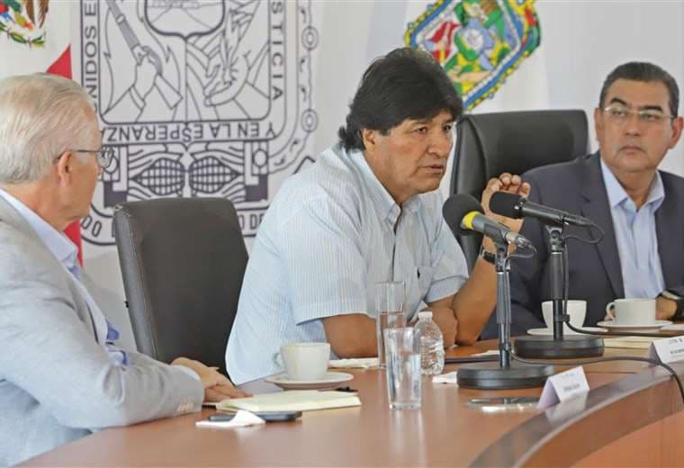 Evo Morales está en Puebla (México) y retorna este lunes directo a su congreso