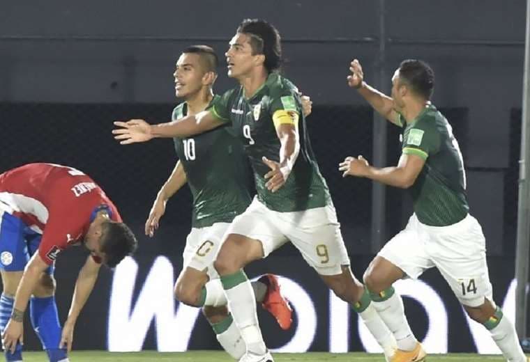 Martins marcó un gol en el 2-2, hace tres años en Paraguay. Foto: Archivo