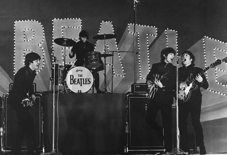 The Beatles en una de sus presentaciones / Foto: AFP