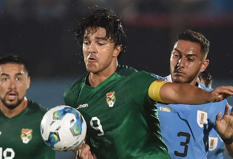 Martins jugó su último partido con la selección boliviana. Foto: AFP